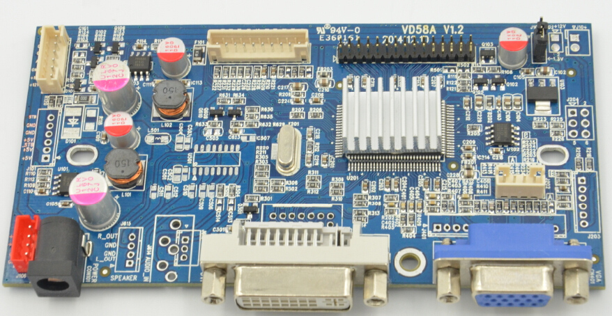 40/80工业液晶驱动板 宽温JX-VD58A—液晶驱动板